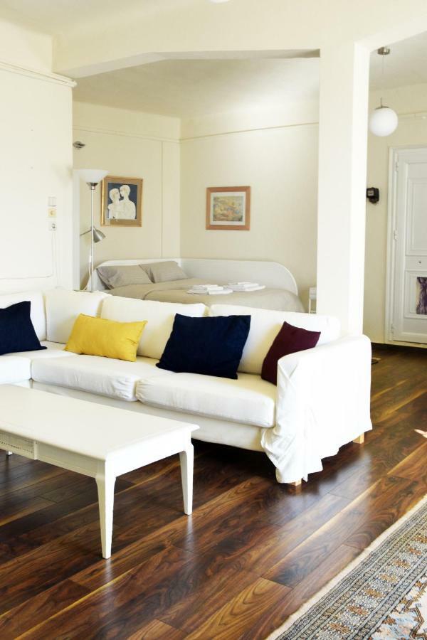 Apartment With Rooftop Terrace & Acropolis View Athena Bagian luar foto